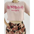 ROKBBK-K/Rokbbk-K Street DancehiphopJazz DancejazzPants Women's Loose Pink Overalls Fashion.