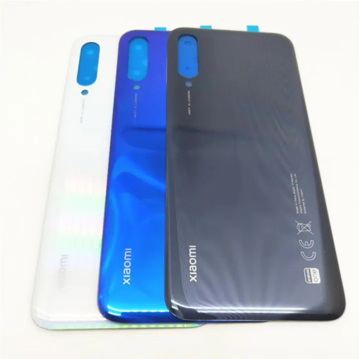 NEW Back Glass Cover For 6.09" Xiaomi Mi A3 Battery Cover Back Glass Panel CC9e Rear Housing Door Case Replacement