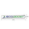 【Mary DAI Store】Car 3D metal ECOBOOST logo sticker for Ford Focus Mondeo f150 Explorer Car Trunk Emblems Badge body stickers. 