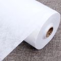 Width 100cm White Black Lightweight Non-Woven Fusible Interlining Fabric Apparel Sewing DIY Accessory.