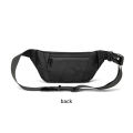 Small Size Multi Function Chest Bag Waist Pouch Cross Body Bag Sling Bag Shoulder Bag For Men Male Student Teenager New On Sale Korean Style Simple Casual Fashion Designer Import Sport Nylon Fabric Cloth Earphone Hole Black Camouflage. 