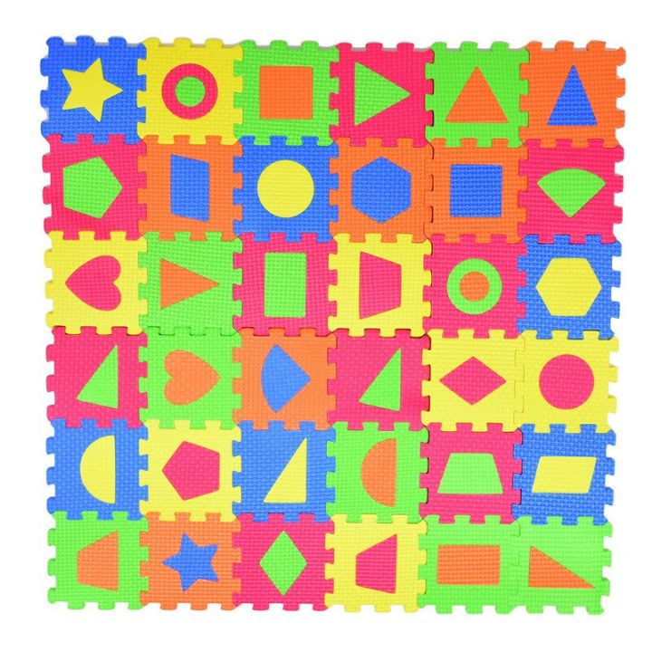 Eva%20Puzzle%20New%20Product%2036%20Pieces%20of%209.0cm%20EVA%20Geometric%20Figure%20Puzzle%20Floor%20Mat%20Mini%20Foam%20Puzzle%20Board%20Assembly%20Toy%20Baby%20ToysRug%20-%20Image%204