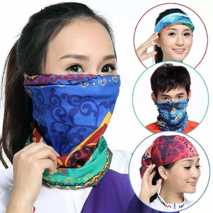 Multi wear scarfs & Face Mask for biker,cyclist, traveler