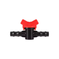16mm Mini Control Ball Valve (1-Pc) Barb Connector for Drip Irrigation Watering Hose Pipe Tap Connectors Gardening Agricultural Drip Irrigation System..
