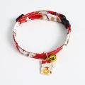 Adjustable koi bell pendant, lucky cat collar, neck chain, ordering accessories, pet supplies, dog and duck. 