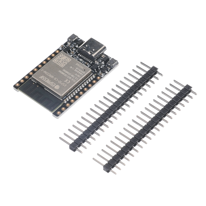 ESP32-C6 Development Board ESP32-C6 Series Module Black PCB+Metal 37x24mm Microcontroller Module Board