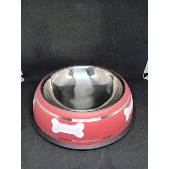 কুকুর এবং বিড়ালের খাবার/পানির বাটি স্টেইনলেস স্টিল