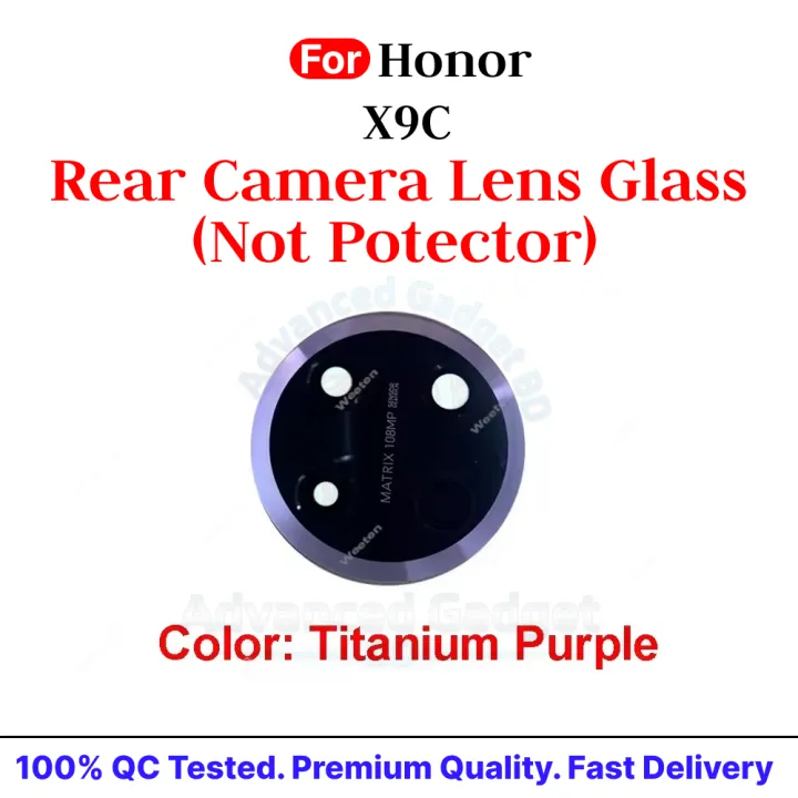 For%20Honor%20X9C%20Camera%20Main%20Glass%20Lens%20Replacement%20Part%20-%20Image%203