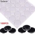 100pcs/sheet 25mm Round Dome 3D Crystal Resin Self Adhesive Patch Dots Label Clear Epoxy Stickers For Bottle Caps Crafting DIY. 
