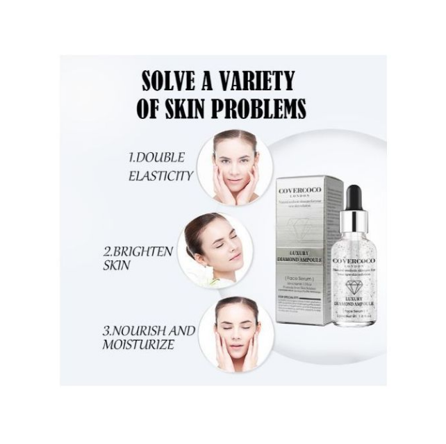 Covercoco London Luxury Diamond Ampoule Face Serum 30ml