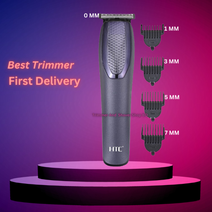 HTC AT-1210 Rechargeable 4 Clipper Hair Trimmer for Men