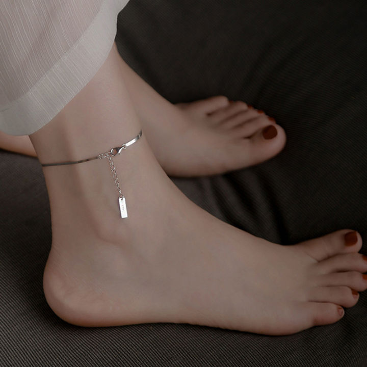 Charm%20Silver%20Stainless%20Steel%20Snake%20Chain%20Anklet%20For%20Women%20Jewelry%20Foot%20Chain%20Podazz%20-%20Image%209