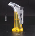 1300c Butane Torch Lighter Blow Torch for Blue Flame Inflatable Windproof Lighter.