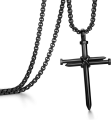 Stainless Steel Cross Necklace for Men-New Locket. 