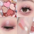 Clover Eyeshadow Palette Dreamy Eye Makeup Lucky Clover Four-color Pearlescent Matte Makeup Makeup Palette Shining And Charming JokeT.