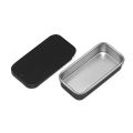 Metal Rectangular Empty Mini Tin Box Tinplate Push Candy Pill Cases Storage Box Jessica. 