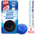 Harpic Flushmatic 50gm in-Cistern Toilet Cleaner, Automatic Cleaning with Every Flush. 