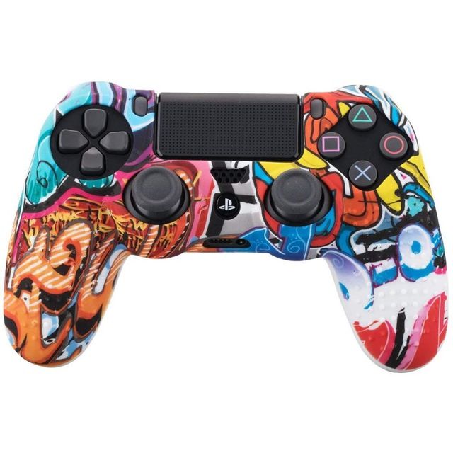 Case%20Graffiti%20Dots%20Silicone%20Rubber%20Skin%20for%20Sony%20PS4%20Slim/Pro%20Controller%20-%20Image%209