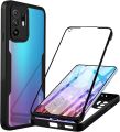 OPPO A94 5G Protective Black Border Crystal Clear Xundd Mobile Back Case Cover. 
