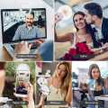 Rechargeable Portable Clip-on Selfie Ring Light With 36 LED for iPhone/Android Phone Photography Camera Video | 3 Adjustable Light Modes.