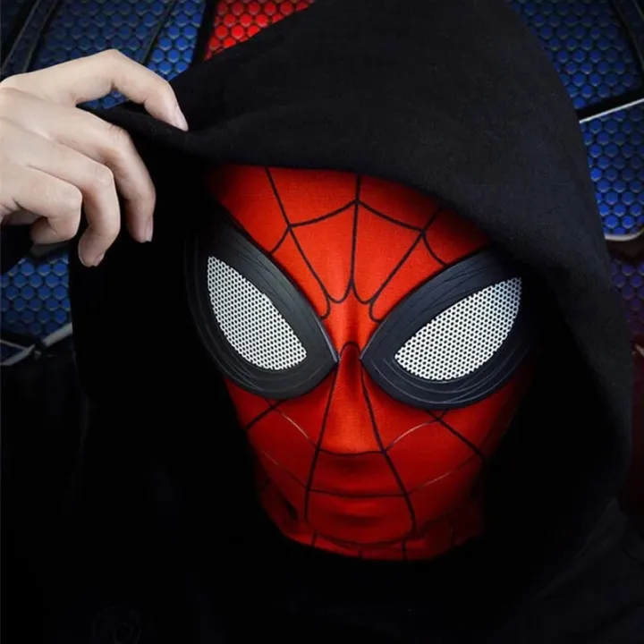 Spiderman%20Mask%20Superhero%20Miles%20Morales%20Peter%20Parker%20Spider%20Man%20Cosplay%20Masks%20Spider%20Helmet%20Halloween%20Costume%20Props%20for%20Adults%20-%20Image%204
