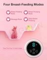 Electric BPA-Free Painless Rechargeable Breast Pump With Silicone Pad Breast Pump Rechargeable Breast Pump.