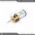 N20 DC Gear Motor 3V-12V Micro Full Metal Gearbox – Low Speed, High Torque Motor for Arduino & DIY Electronics Projects.