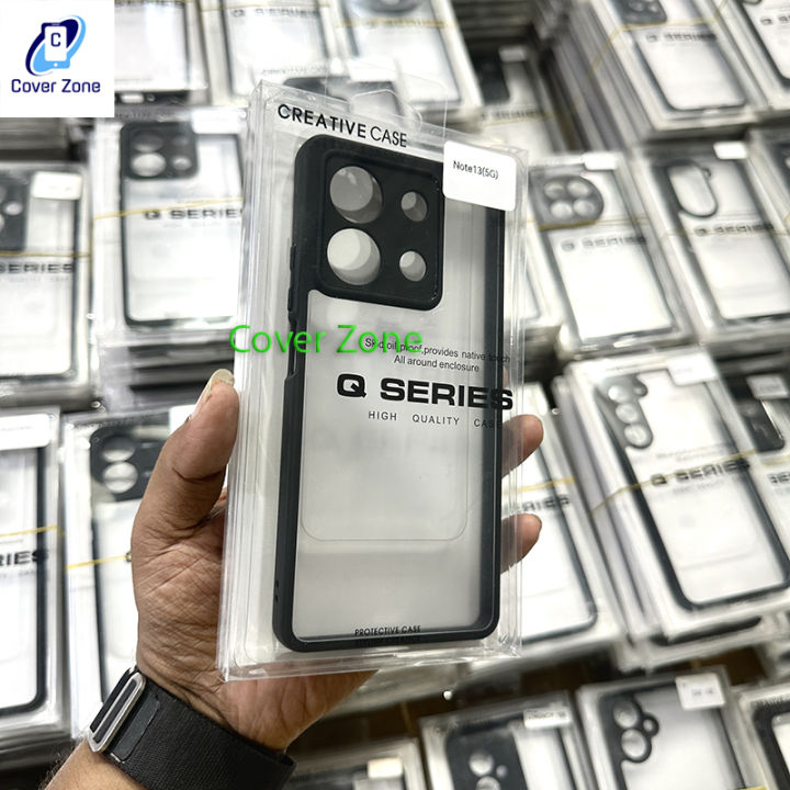 Xiaomi%20Redmi%20Note%2013%205G%20Transparent%20Anti%20Yellow%20Q%20Series%20PC%20TPU%20Hybrid%20Bumper%20Slim%20Phone%20Case%20For%20Xiaomi%20Redmi%20Note%2013%20Back%20Cover%20-%20Image%202