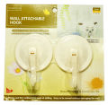 2pcs / 1Set Wall Attachable Hook. 