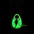 Luminous Small Scorpion Key Ring Glow in the Dark Fluorescent Keyring Key Holder. 