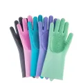 Pet Grooming Gloves for Bathing and Hair Removal, Dogs and Cats Bath Shampoo Brush, Soft and Durable Silicone Scrubber Glove for Pets Shower Like Horse, Dog and Cat. 