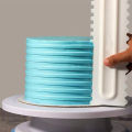 【Eco-friendly】 Cake Decorating Comb Cake Scraper Pastry Design Textures Baking Tools cake tool Dounp. 