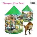 Dinosaur Play Tent Toys Portable up Kids Valentines Day Gifts for Yard Indoor Playground. 