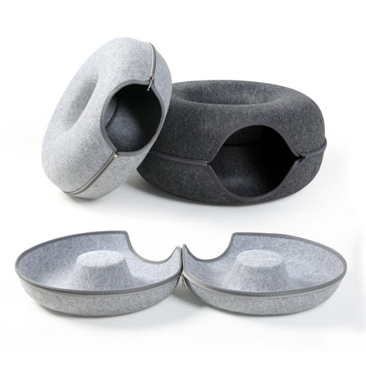 Donut%20Cat%20Bed%20Pet%20Cat%20Tunnel%20Interactive%20Game%20Toy%20Cat%20Bed%20Dual-use%20Indoor%20Toy%20Kitten%20Sports%20Equipment%20Cat%20Training%20Toy%20Cat%20House%20-%20Image%203