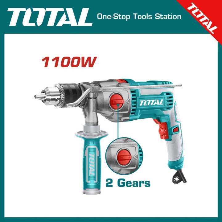 TOTAL Impact Drill 1100W TG211166