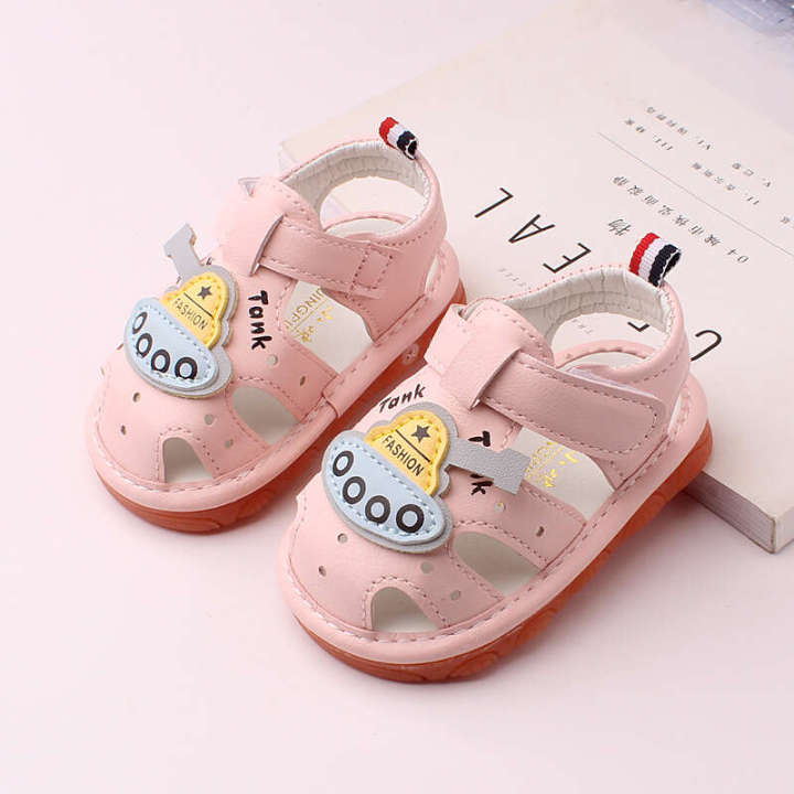 Summer%20New%20Whistle%20Boys'%20Sandals%200-1-2%20Year%20Old%20Cow%20Muscle%20Sole%20Children's%20Calling%20Female%20Baby%20Shoes%202703%20-%20Image%203