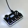 For SayoDevice OSU O3C Rapid Trigger Mini Keyboard Custom Screen 3 4 Key Konb Copy Paste Programming Macro Gaming Keypad. 