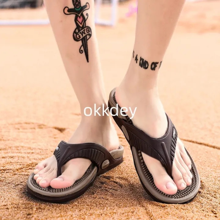 2023%20New%20In%20Chinelos%20Summer%20Slippers%20Men%20Men's%20Flip%20Flops%20Shoes%20Breathable%20Massage%20Anti%20Slip%20Beach%20Slippers%20Sandals%20Big%20Size%20-%20Image%207