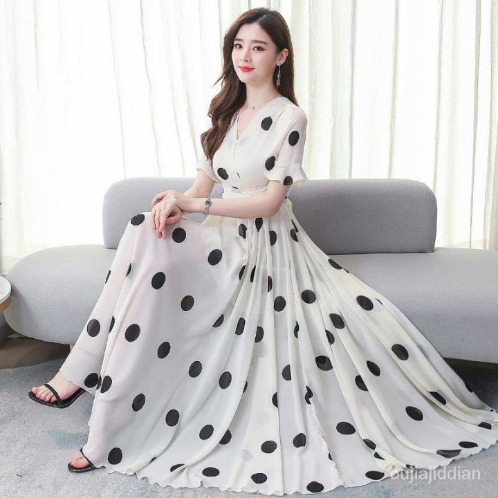 sachin and babi light blue dress White Polka Dot Dresses