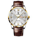 Go AwayA Go POEDAGAR New Men's Watches Waterproof Luminous Dual Calendar Men's Watches Ultra Thin Leather Quartz Watches Men Business Casual Wrist Watches. 