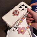 1Pc Colorful Flower Beaded Mobile Phone Charm Strap Chain Lanyard Women Girl Jewelry Phone Holder Beads Pendant Eatop.