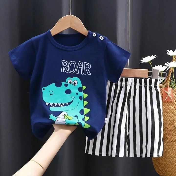 baby soft cotton export quality t-shirt set