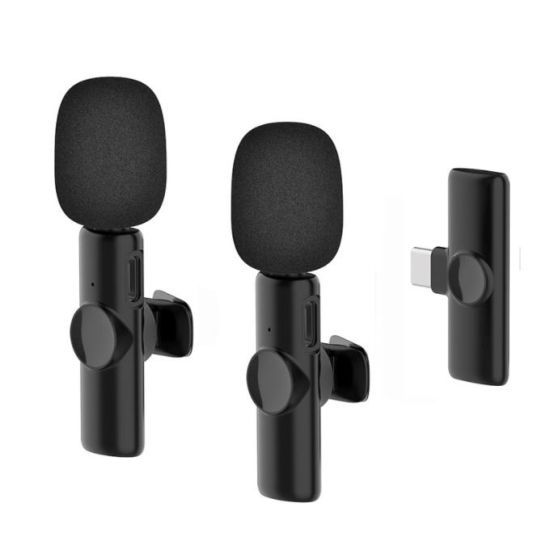 WIRELESS%20LAVALIER%20/%20CLIP-ON%20MICROPHONE%20FOR%20Lighting%20Port-%20Black%20-%20Image%205