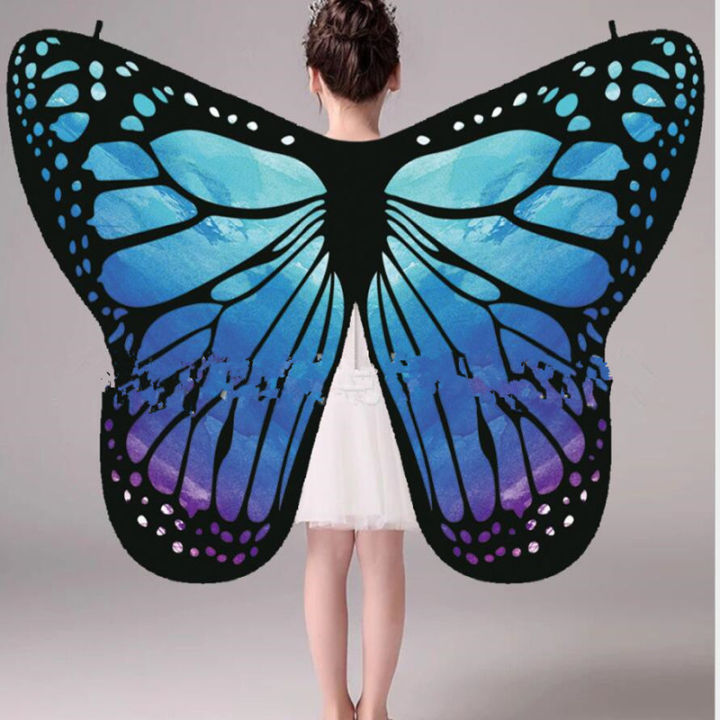 Butterfly%20Wings%20Shawl%20Cape%20Fairy%20Dance%20Clothing%20Nymph%20Pixie%20Costume%20For%20Girls%20Adults%20Orange%20Festival%20Party%20Prop%20Colorful%20Rainbow%20-%20Image%204