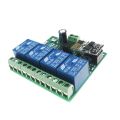 【Special offer】 ESP8266 4CH 12V Relay Module Smart Home APP Remote Control Switch diy electronics. 