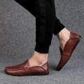Unique Design High Quality Fashionable Artificial Leather Casual Shoes for Men ( Chocolate Popular Casual Shoes). 