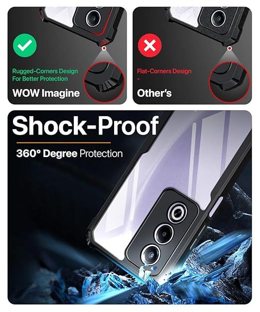 OPPO%20A3%20PRO%205G%20Protective%20Black%20Border%20Crystal%20Clear%20Xundd%20Mobile%20Back%20Case%20Cover.%20-%20Image%202