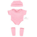 20cm Baby Dolls Clothes for DIY Toy Doll Accessories Suitable For 8inch Doll Sweater Jumpsuit Reborn Doll Clothes Accessories Luhuai CVC. 