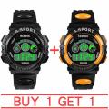 Buy 1 take 1 Cheap digital WATER RESISTANT CHILD'S WATCH can light up. 