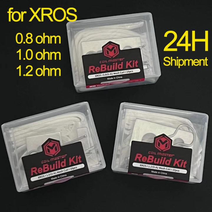 1set Diy Tool Rebuild Kit Mesh Coil Resistance Wire With Feet For Xros  1.2ohm Xros 1.0ohm Xros 0.8ohm | Daraz.com.bd